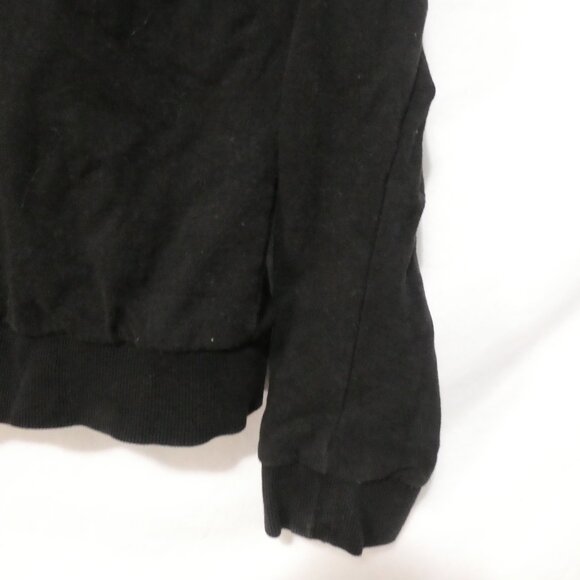 DIVIDED - H&M Basic | medium | Black Zip-Up Hooded Sweatshirt - Picture 15 of 15